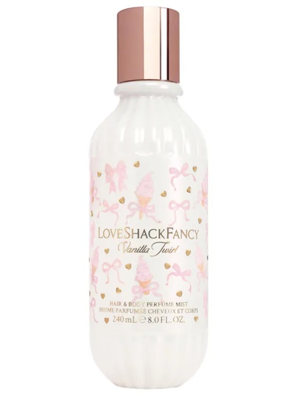 LoveShackFancy Vanilla Twirl Hair & Body Perfume Mist